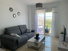 Precioso apartamento con vistas a mar y montaña en Manilva